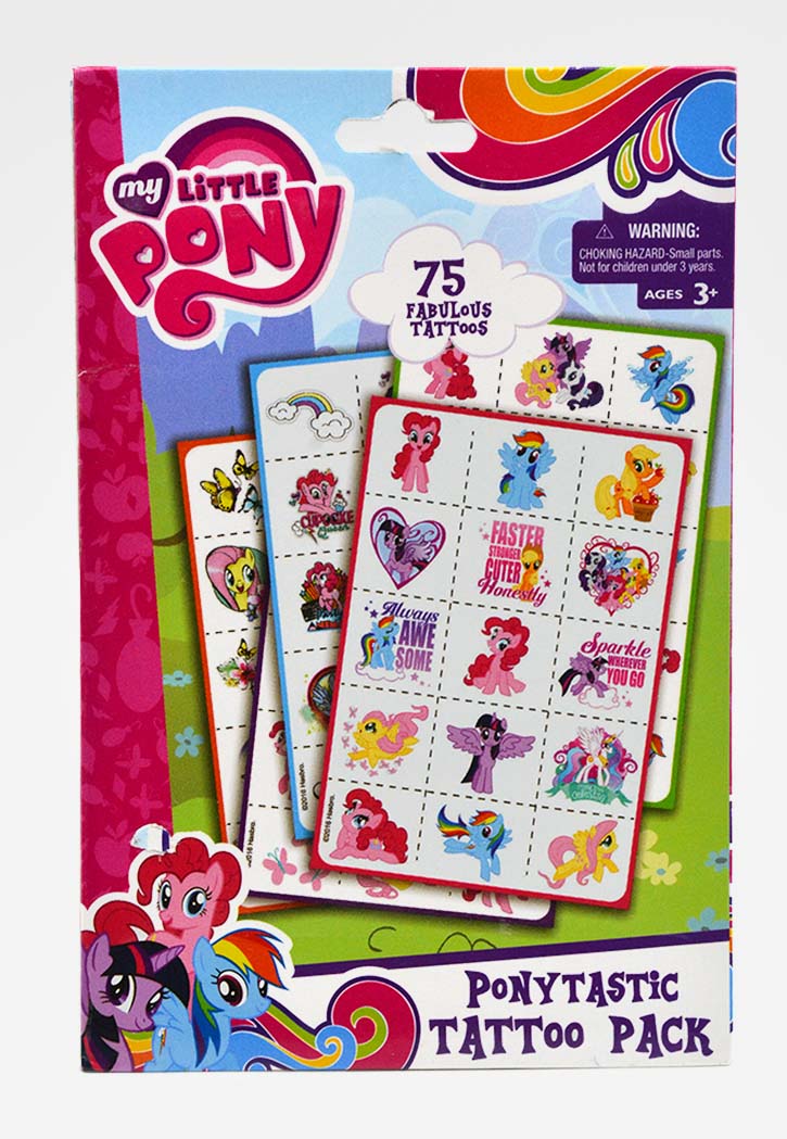 MY LITTLE PONY 75 PONYTASTIC TATTOO PACK
