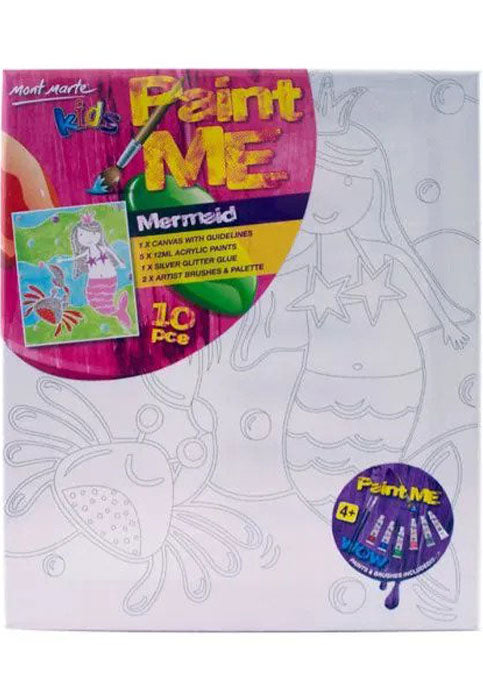 MONT MARTE KIDS PAINT ME SET 10PCS-BUTTERFLY