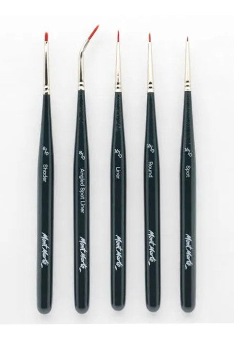 MONT MARTE SIGNATURE MINI DETAIL BRUSHES 5PCS PACK