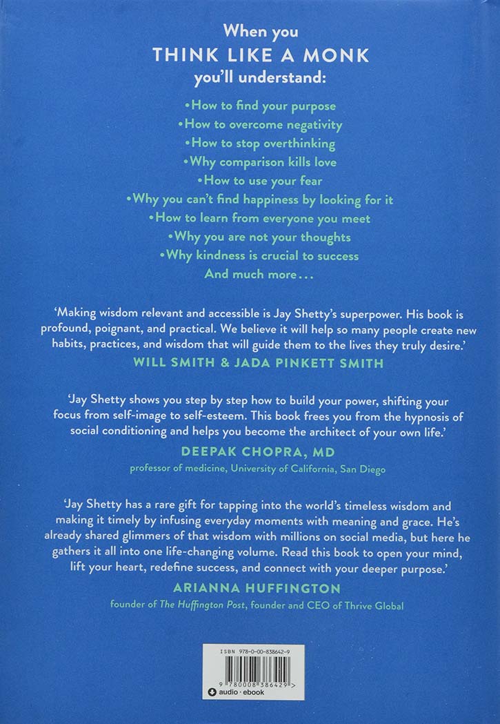 Think Like a Monk: Train Your Mind for Peace and Purpose Every Day