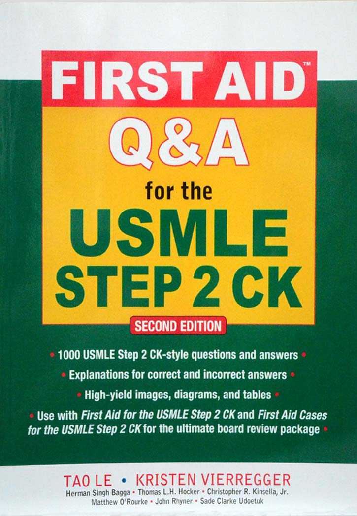First Aid Q&A for the USMLE Step 2 CK, 2nd Edition
