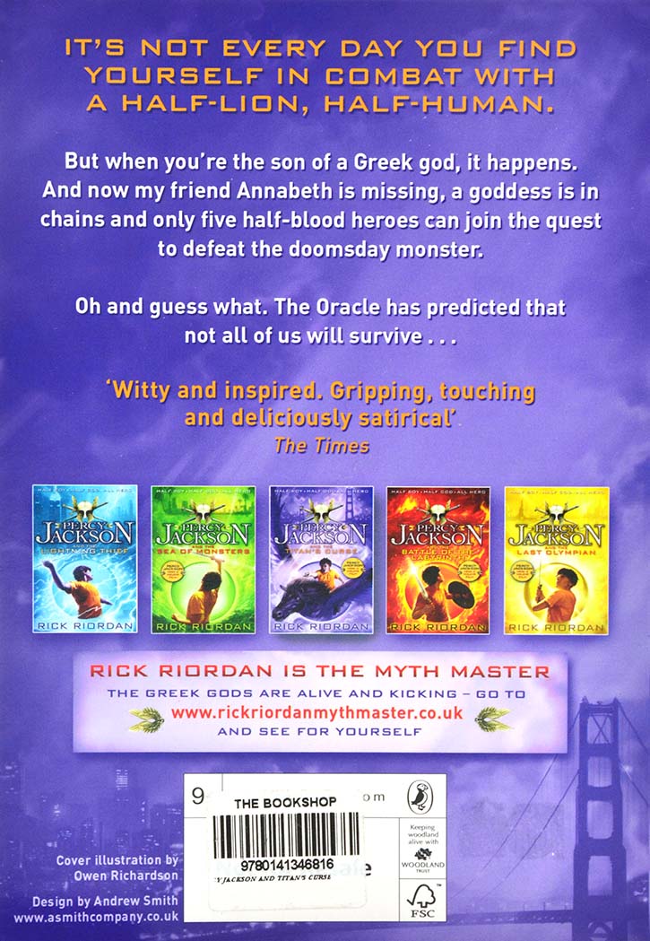 Percy Jackson and the Olympians - The Titan's Curse