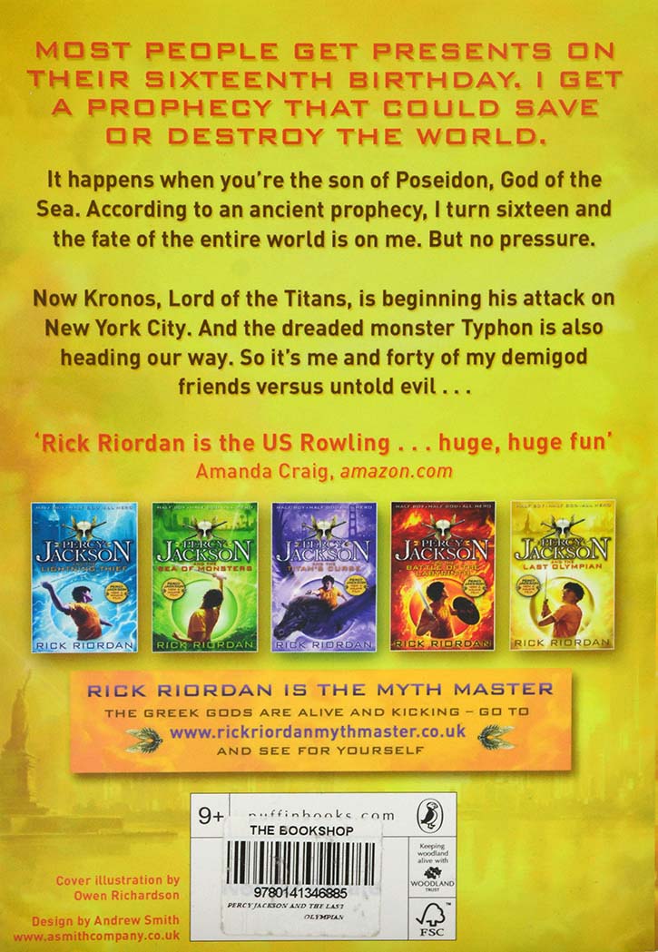 Percy Jackson and the Olympians - The Last Olympian