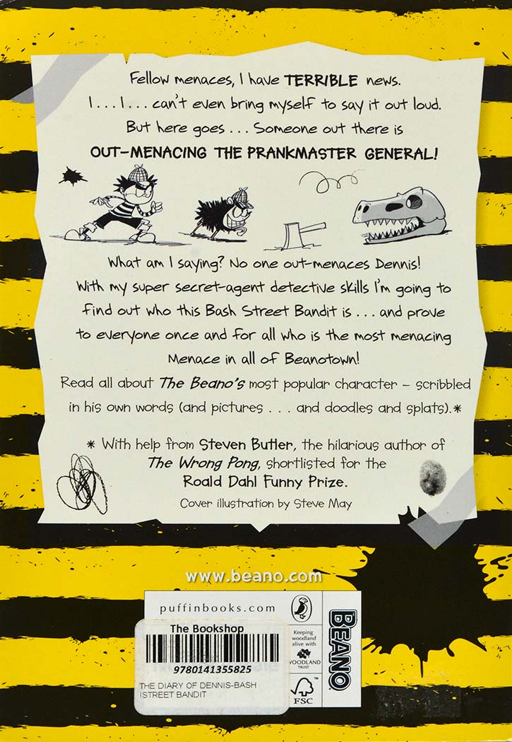 The Diary Of Dennis The Menace - Bash Street Bandit