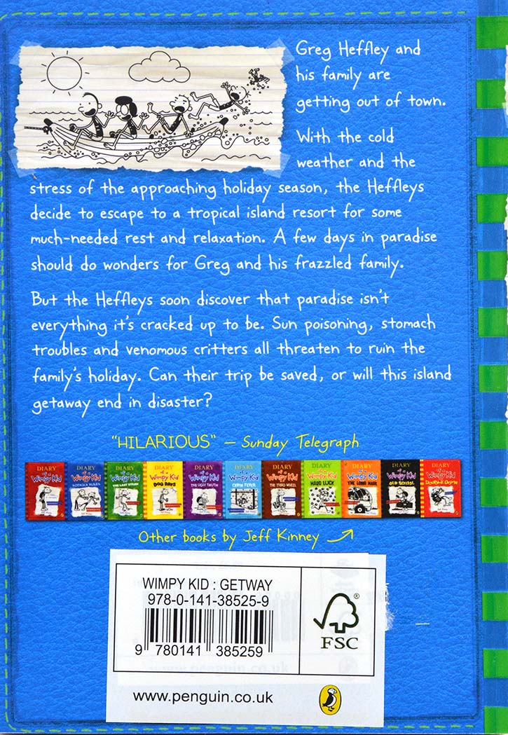 Diary Of A Wimpy Kid : The Getaway (Book 12)