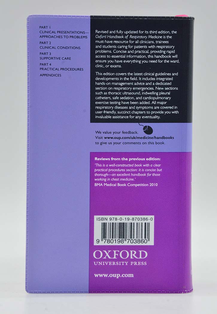 Oxford Handbook Of Respiratory Medicine 3rd Edition