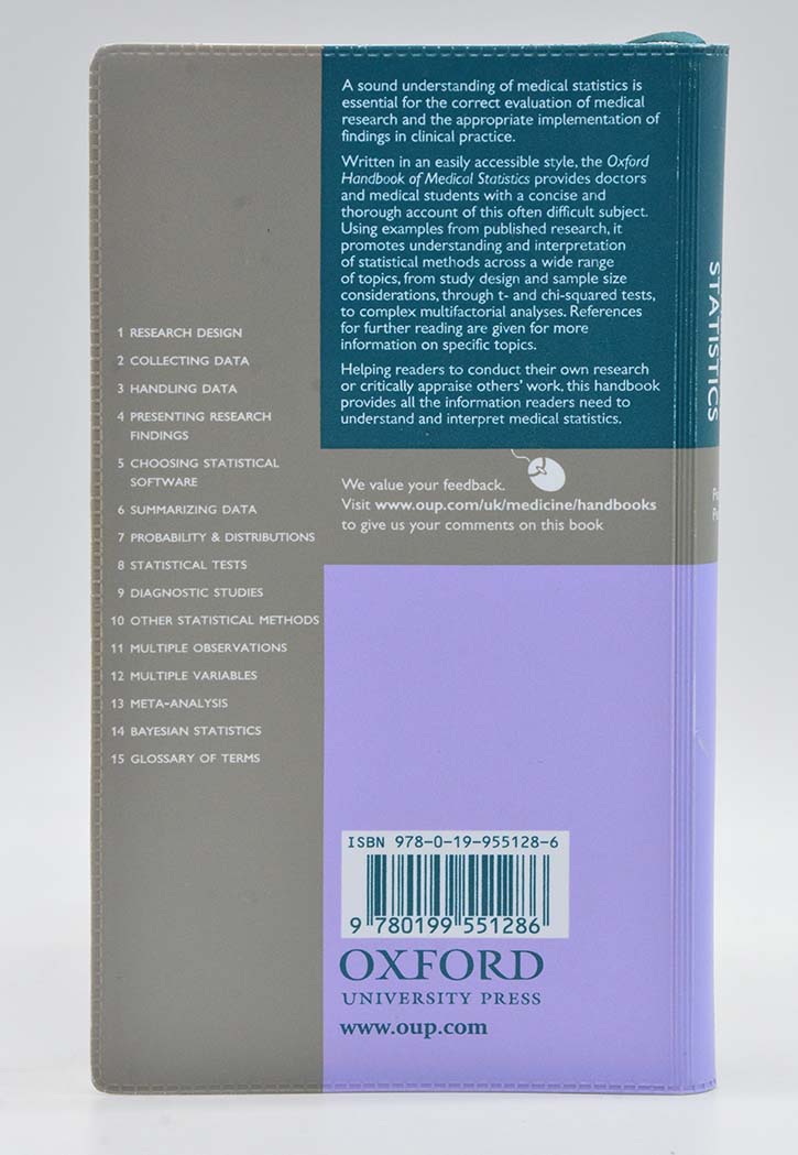 Oxford Handbook Of Medical Statistics