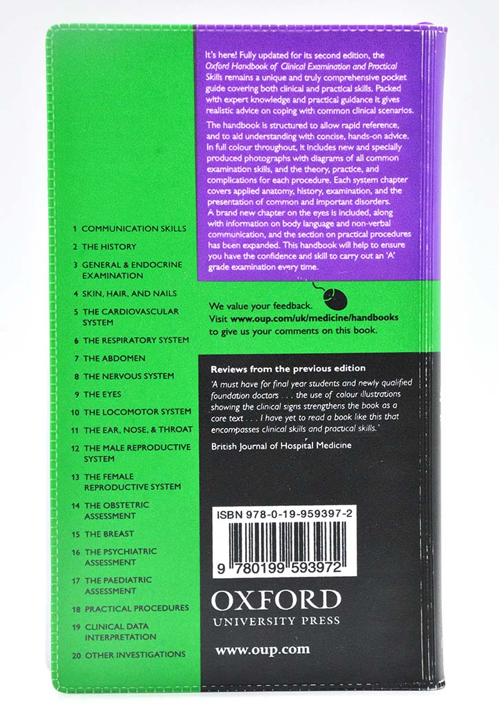 Oxford Handbook Of Clinical Examination And Practical Skills 2nd Edition