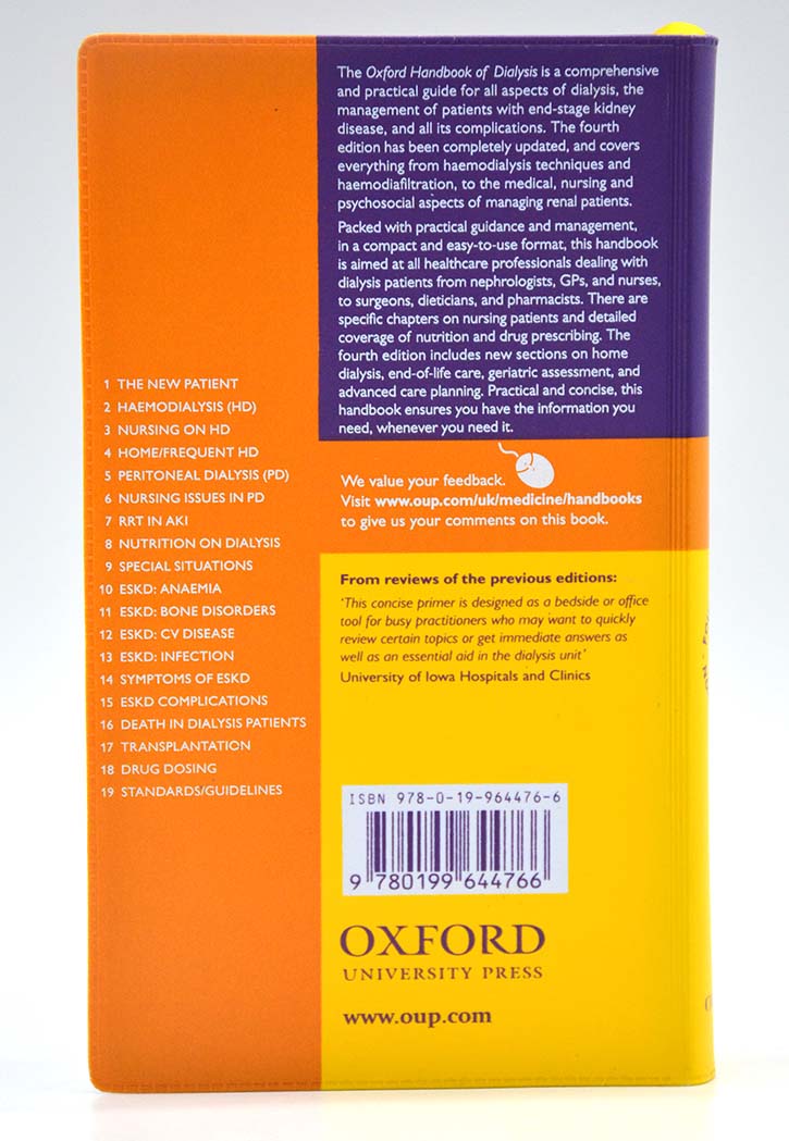 Oxford Handbook Of Dialysis 4th Edition