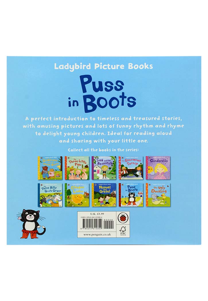 Ladybird Picture Books - The Puss In Boots