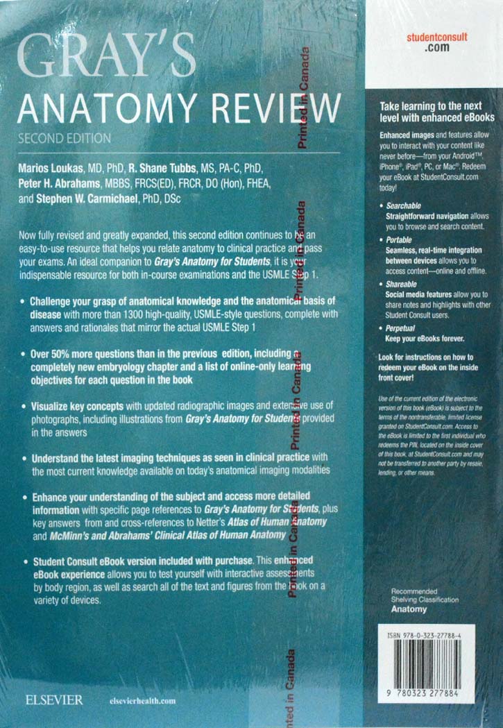 Gray's Anatomy Review 2nd Edition