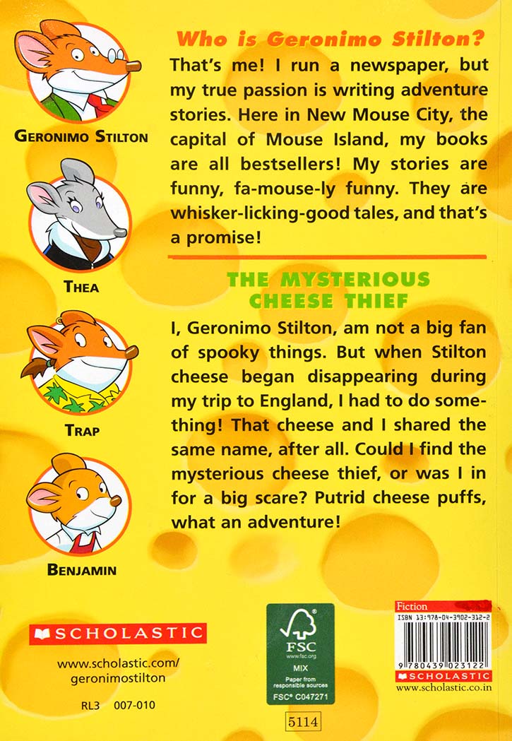 Geronimo Stilton - The Mysterious Cheese Thief