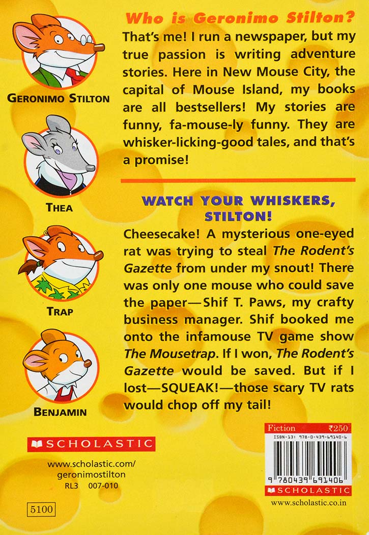 Geronimo Stilton - Watch Your Whiskers, Stilton !