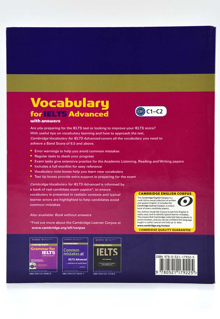 Vocabulary for IELTS Advanced With Answers