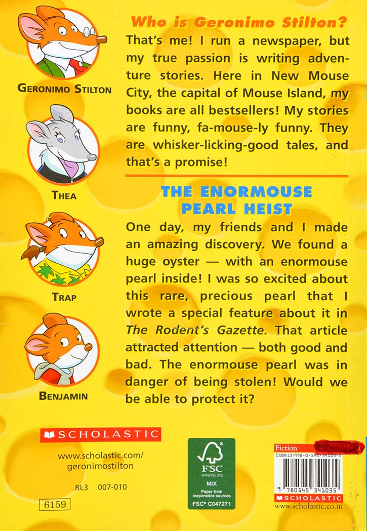 Geronimo Stilton - The Enormouse Pearl Heist