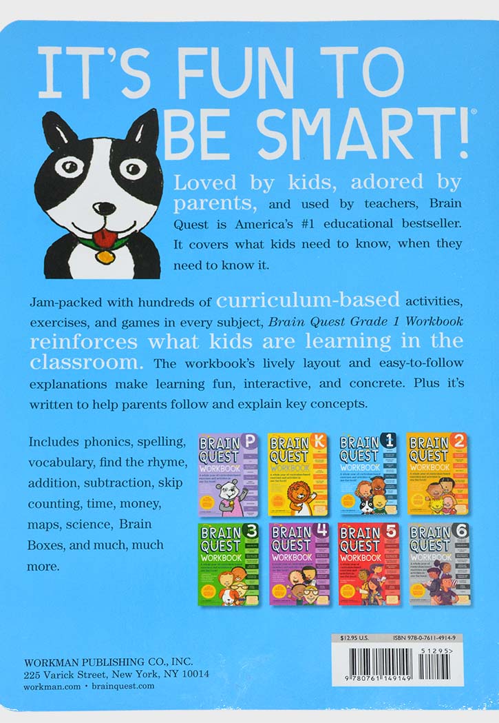 Brain Quest Workbook: Grade 1
