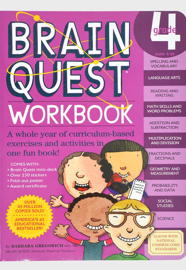 Brain Quest Workbook: Grade 4