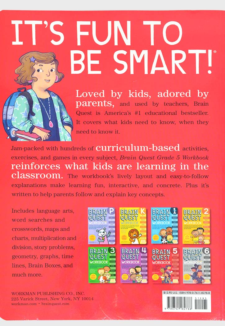 Brain Quest Workbook: 5th Grade