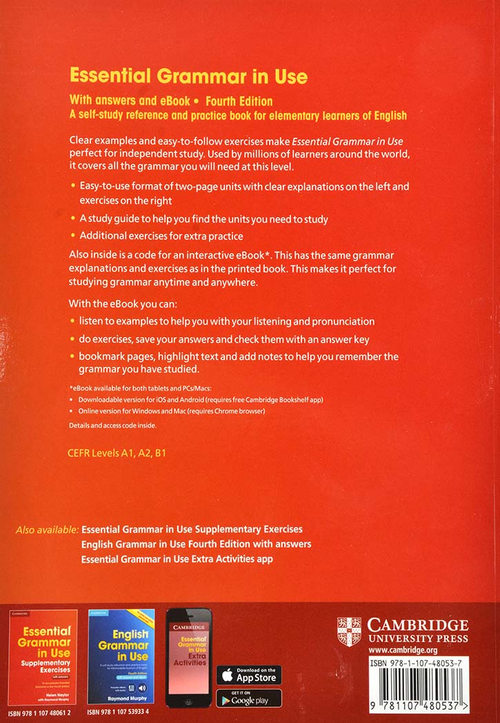 Essential Grammar in Use 4rd Edition