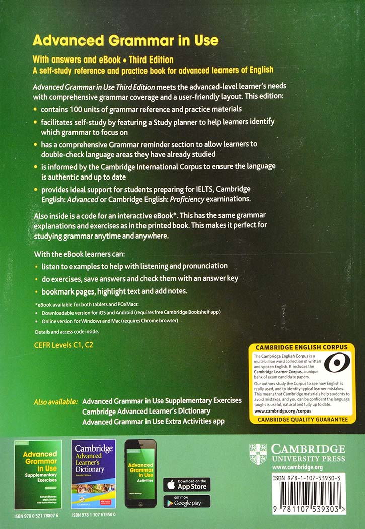 Advanced Grammar in Use 3rd Edition