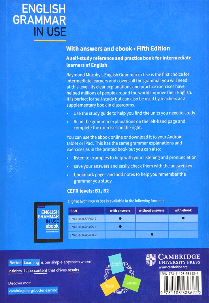 English Grammar in Use 5th Edition