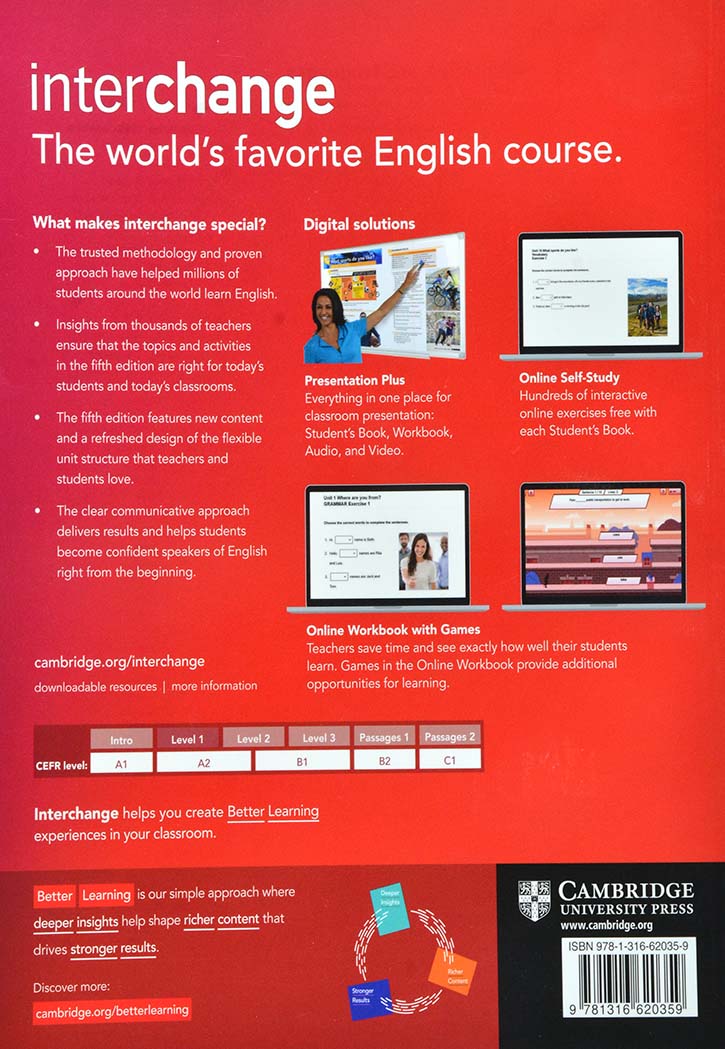 Interchange Level 1A Student's Book with Online Self-Study