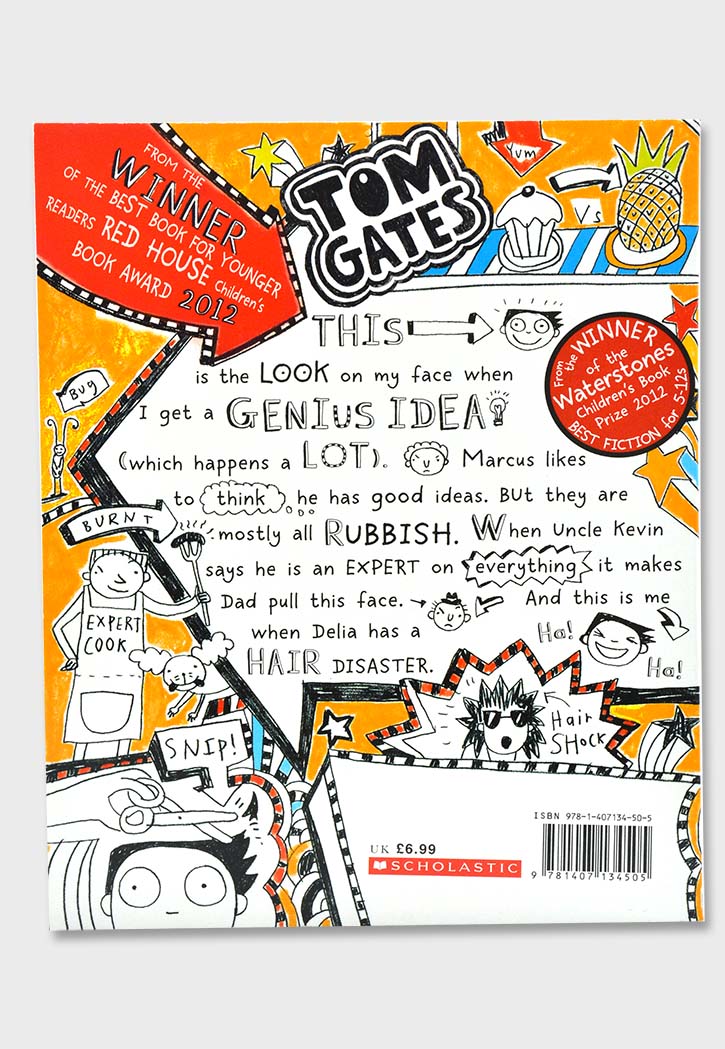 Tom Gates Book 4 : Genius Ideas