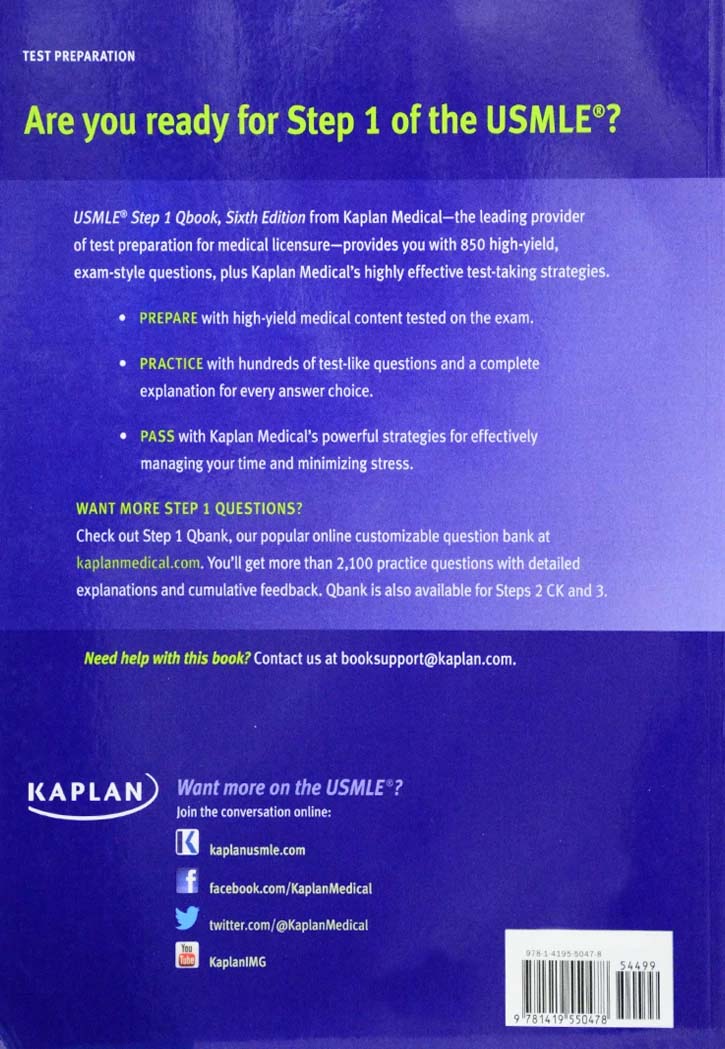 Kaplan - USMLE Step 1 Qbook