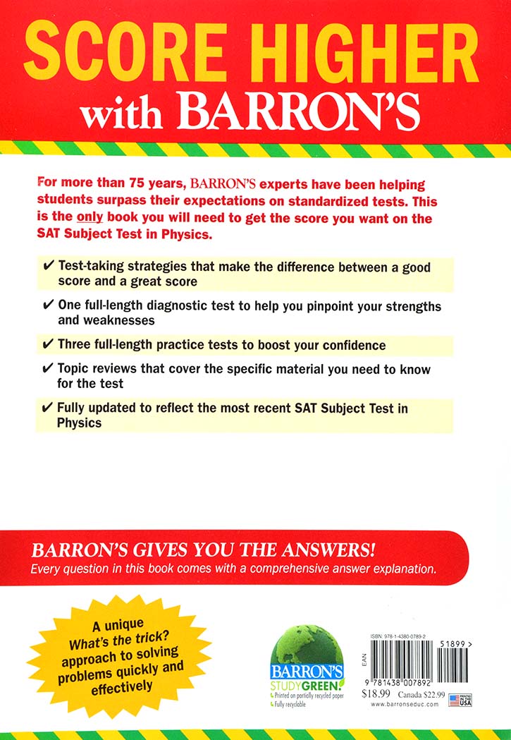 SAT Subject Test: Physics