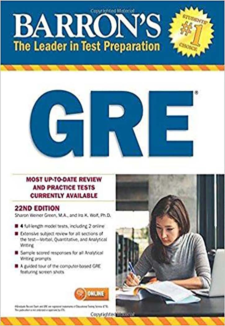GRE With Online Tests 22nd Edition
