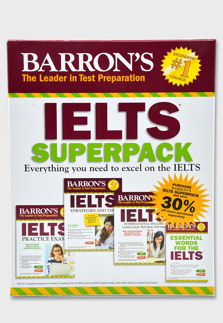 IELTS Superpack: Everything you need to excel on the IELTS
