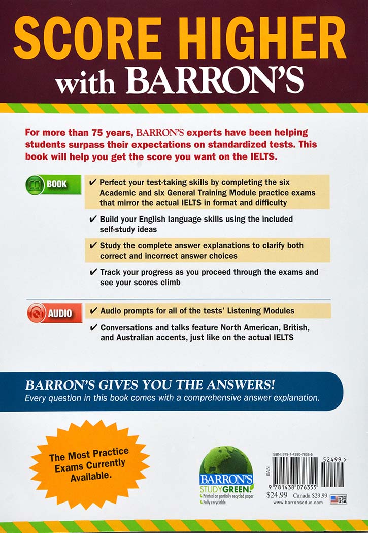 IELTS Practice Exams with MP3 CD, 3rd Edition