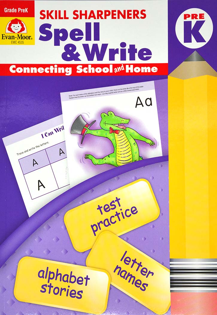 Skill Sharpeners - Spell & Write Pre-K