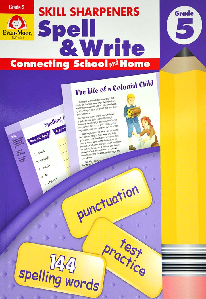 Skill Sharpeners - Spell & Write Grade-5