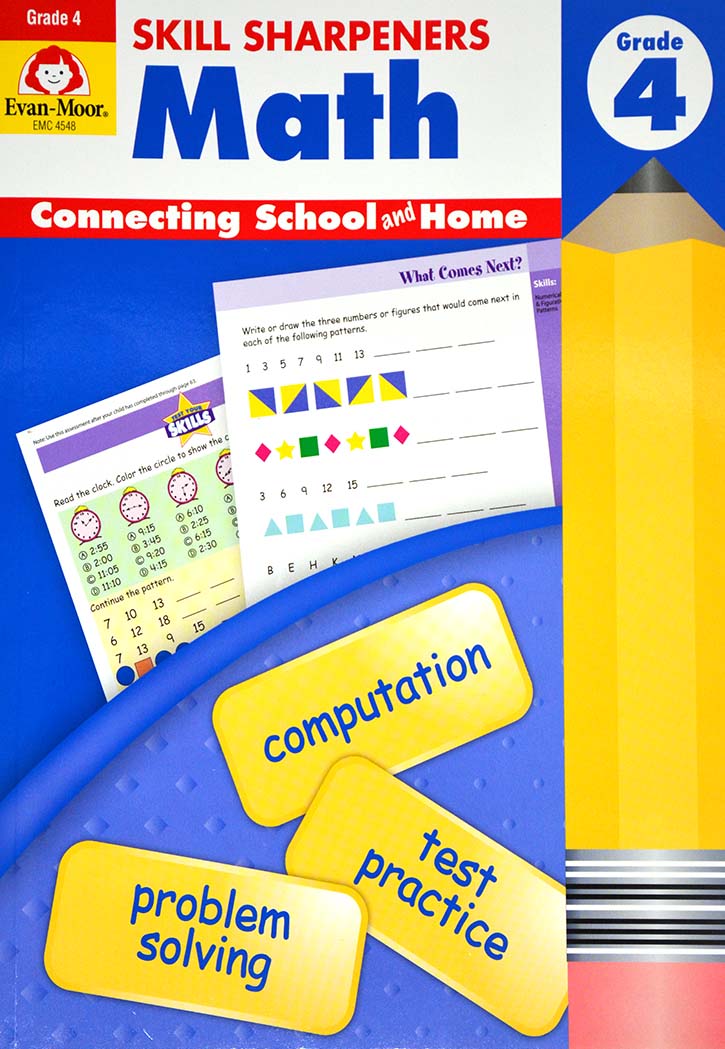 Skill Sharpeners - Math Grade-4