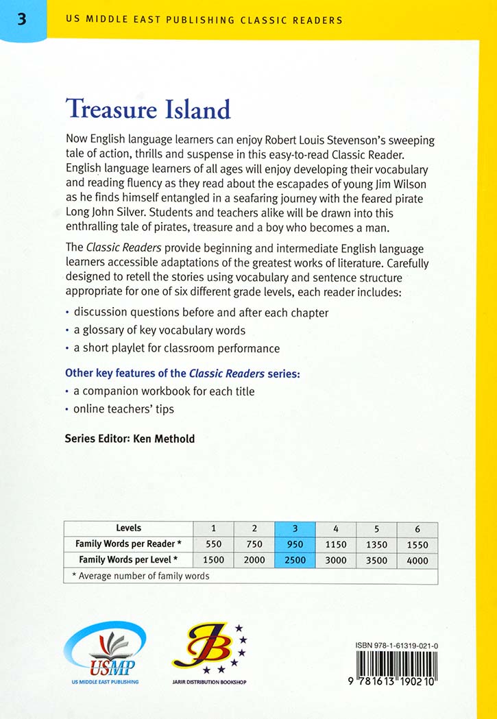 TREASURE ISLAND w/ MP3 LEVEL 3