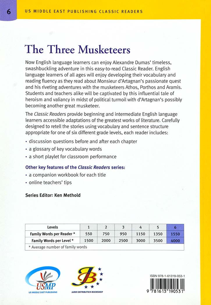 THREE MUSKETEERS w/MP3 LEVEL6