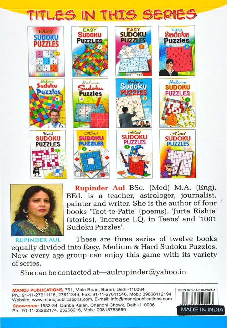 Easy SUDOKU PUZZLES - 3