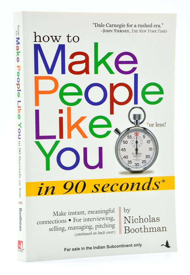 How to Make People Like You in 90 Seconds or Less