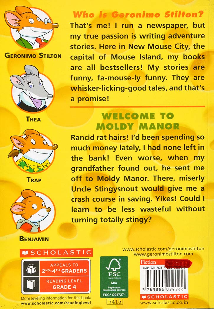 Geronimo Stilton - Welcome To Moldy Manor