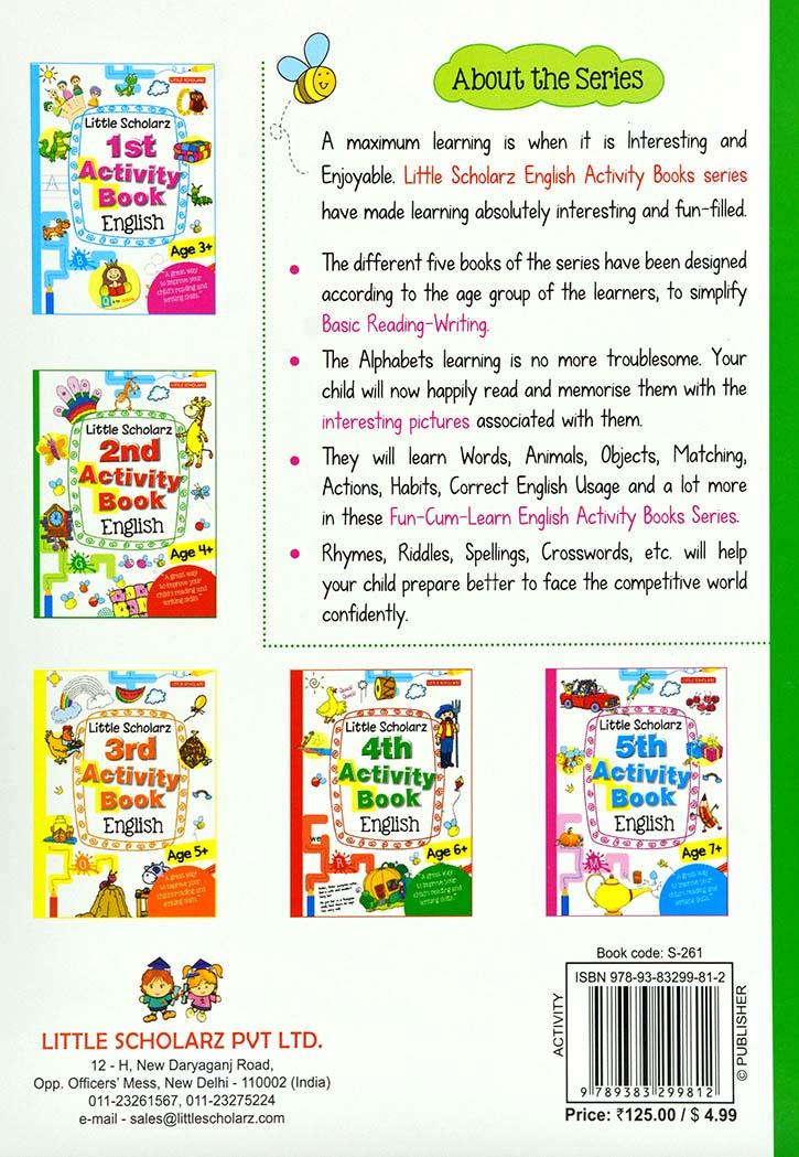 Little Scholarz 2nd Activity Book English