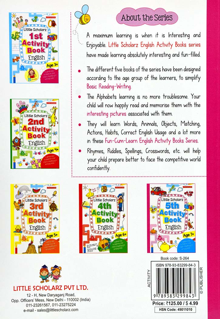 Little Scholarz 5th Activity Book English