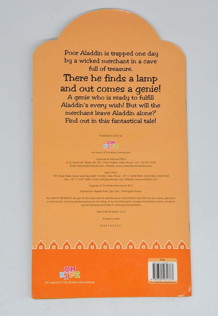 Aladdin - Hard Cover Story Book