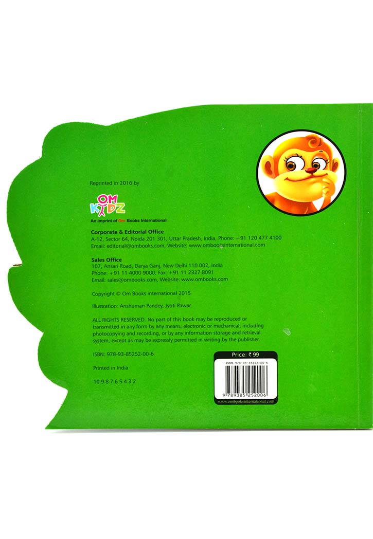 Monkey - Hard Cover Story Book