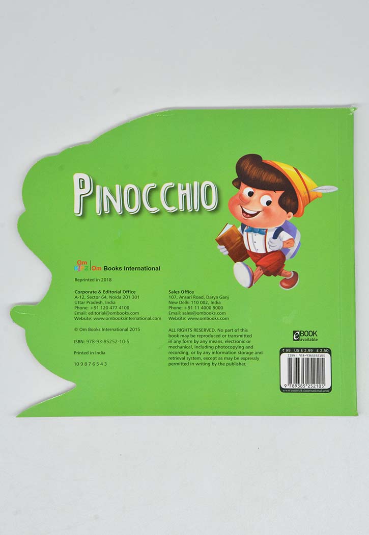 Pinocchio - Hard Cover Story Book