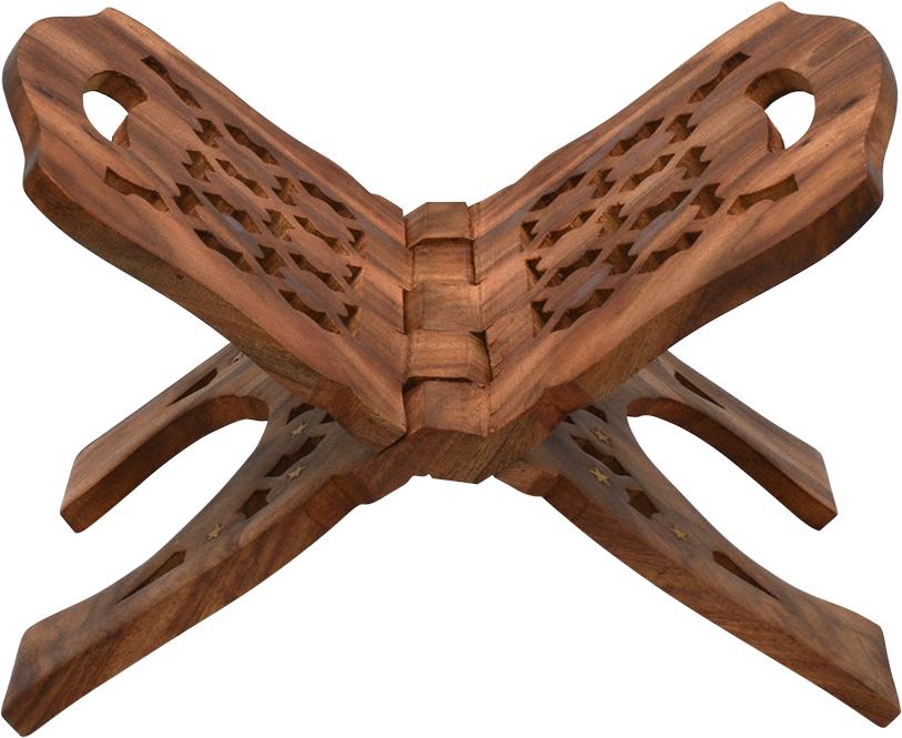 مرفع خشب مقبض مذهب - 15