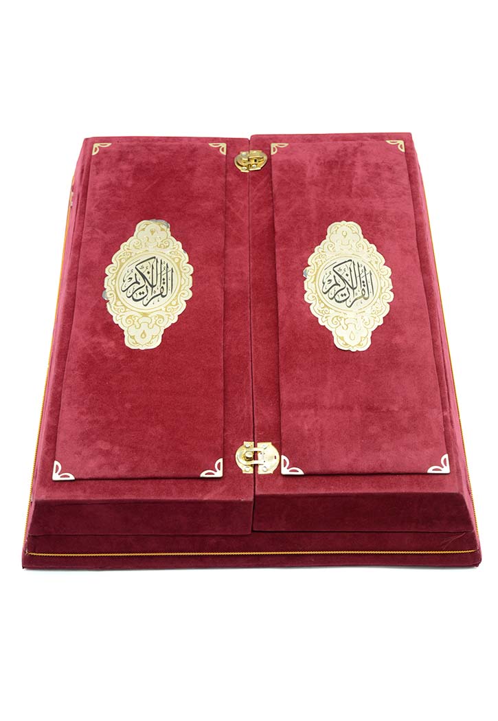 علبة مصحف مخمل