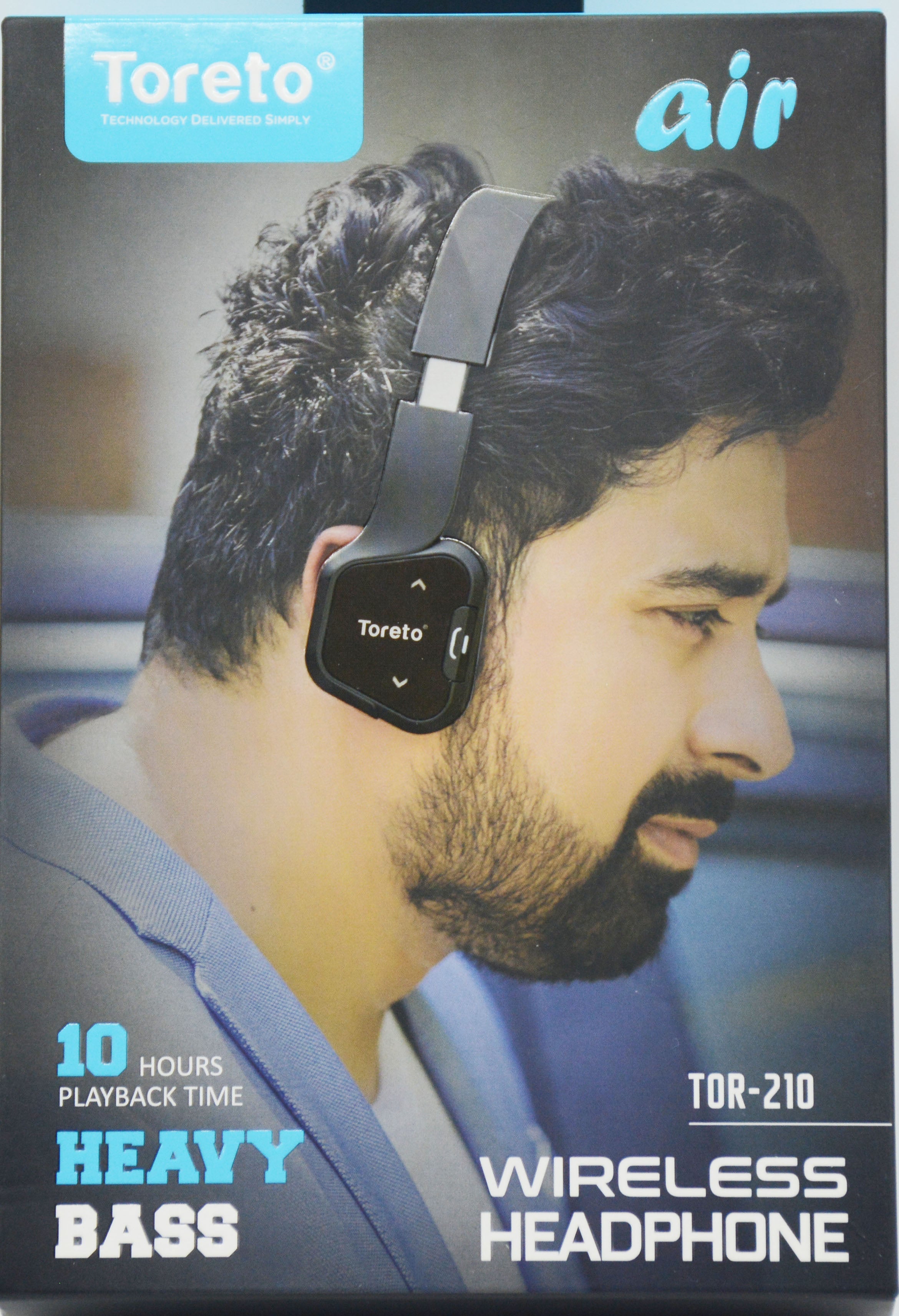 سماعات لاسلكية _ اير - توريتو TORETO WIRELESS HEADPHONE TOR-210