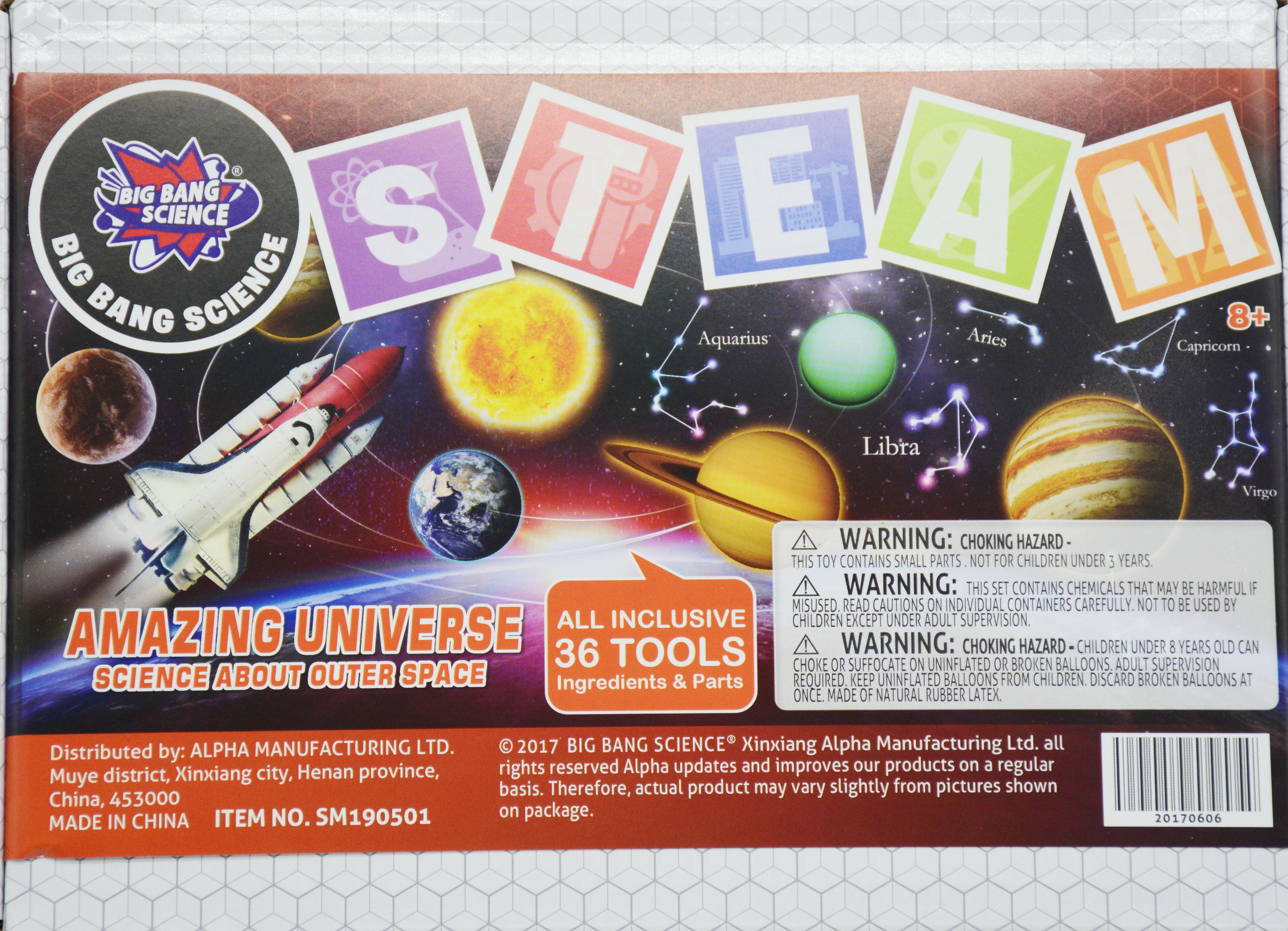 BIG BANG SCIENCE-AMAZING UNIVERSE 36TOOLS