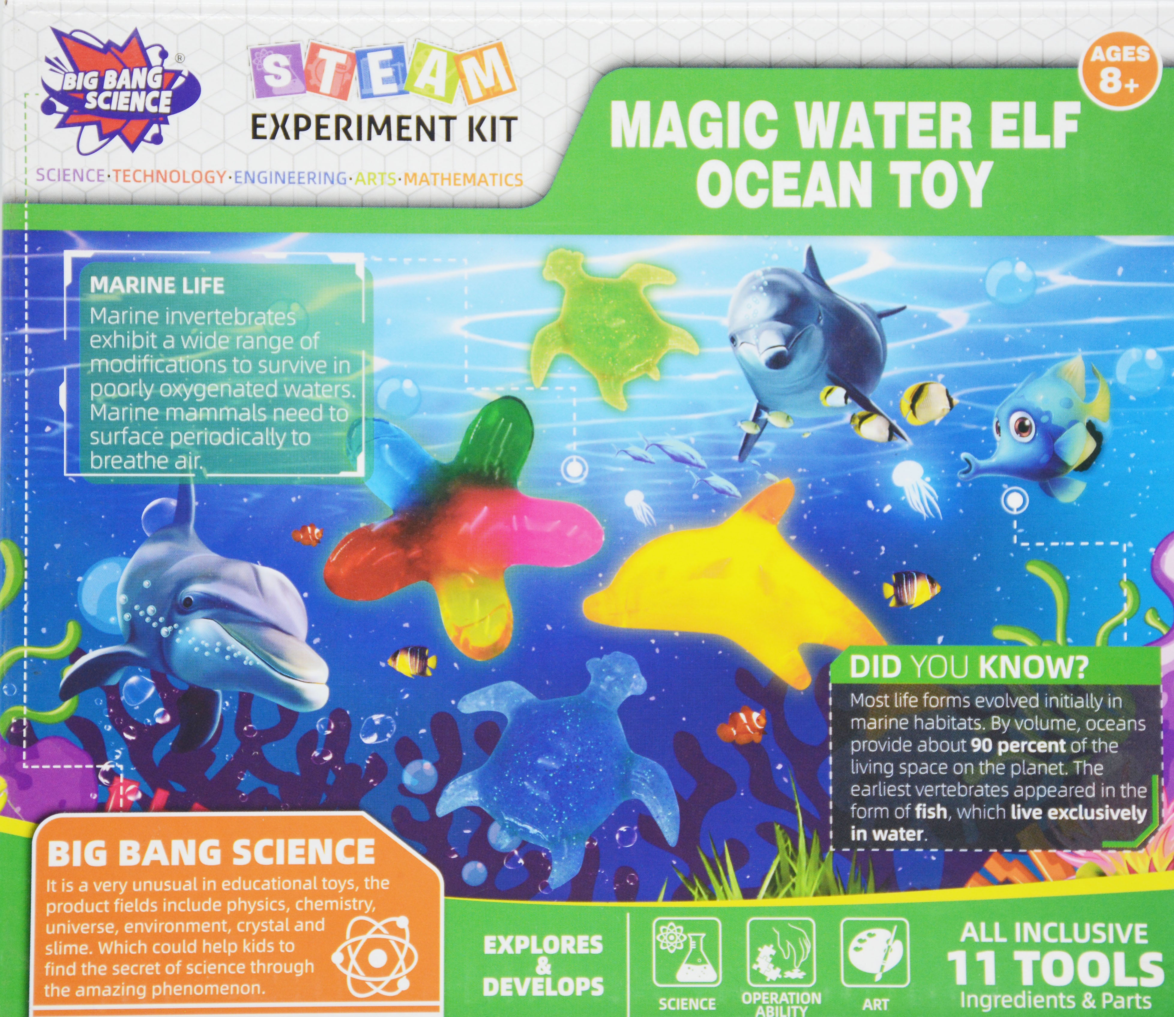 BIG BANG SCIENCE-MAGIC WATER ELF OCEAN TOY